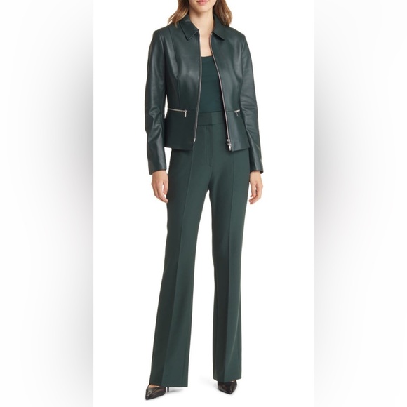 🔥🔥BOSS Salomea Leather Jacket - Picture 5 of 16